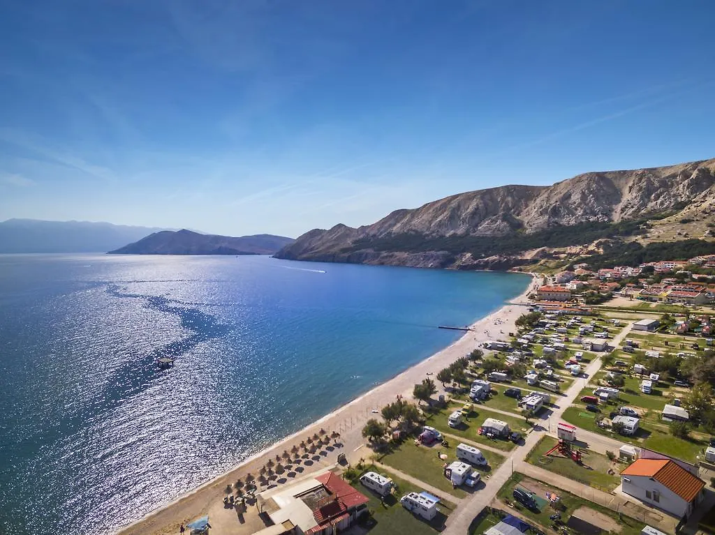 Valamar Camping Baska location